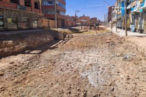 Impacto negativo de la falta de combustible en obras municipales