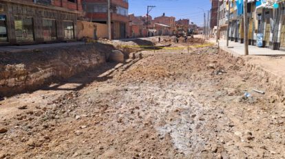 Impacto negativo de la falta de combustible en obras municipales