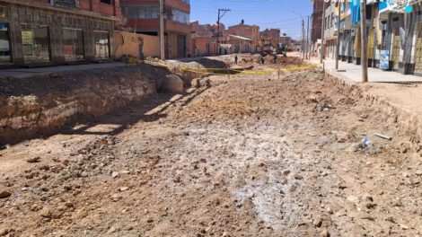 Impacto negativo de la falta de combustible en obras municipales