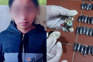 Gabriela Mamani fuga tráfico drogas en Montero