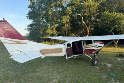 Hallazgo de avioneta con cocaína en pista clandestina