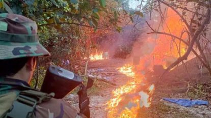 Operativo antidrogas destruye fábricas móviles de cocaína