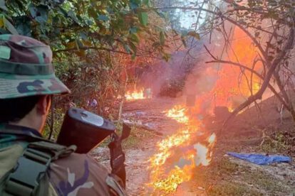 Operativo antidrogas destruye fábricas móviles de cocaína