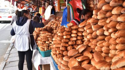 Aumento del precio del pan en La Paz