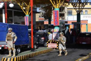 Filas por diésel en las estaciones de servicio