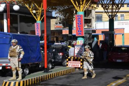 Filas por diésel en las estaciones de servicio
