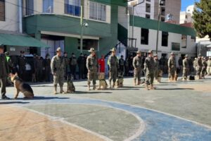 Día de San Roque en Comando de Policía