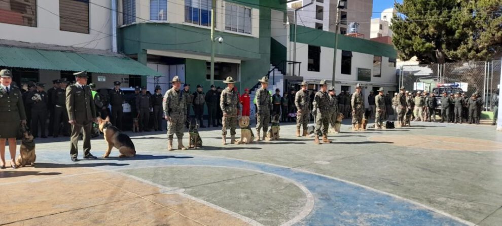 Día de San Roque en Comando de Policía