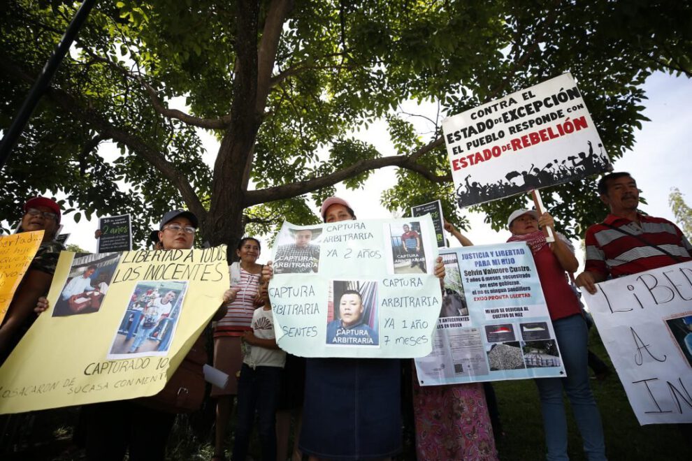 Detenidos injustamente en El Salvador