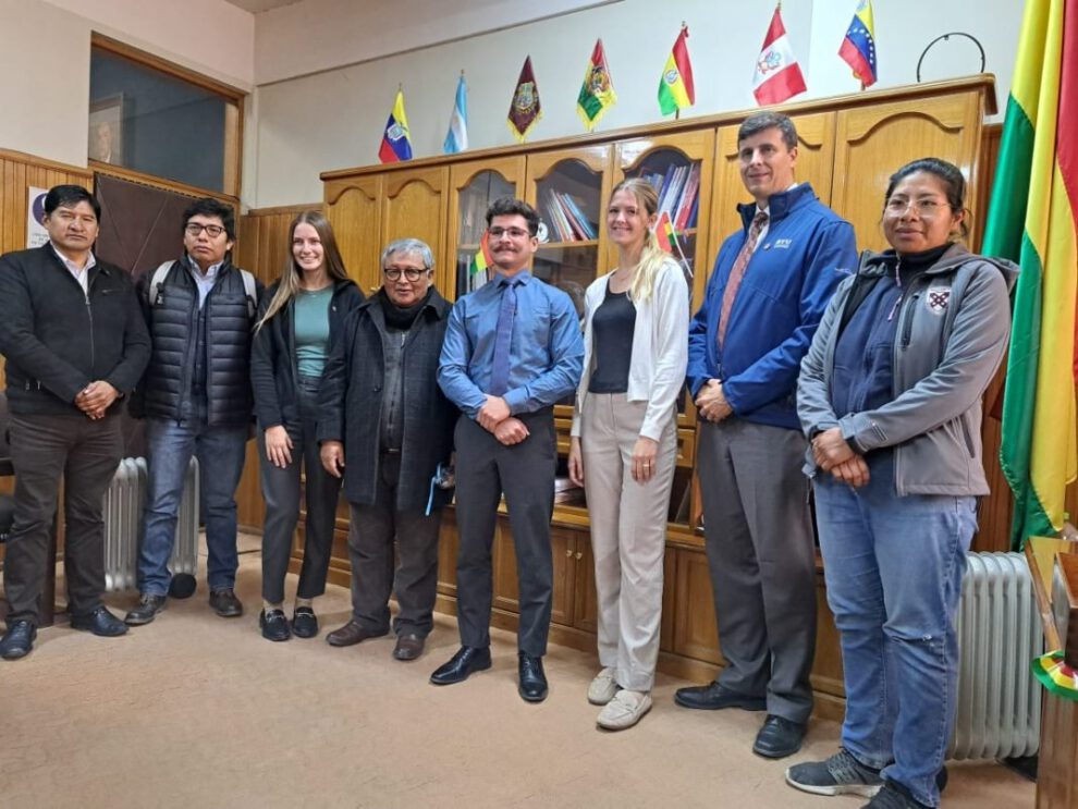 Investigación del agua en Oruro