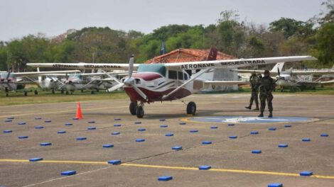 Avioneta con cocaína interceptada en Moxos