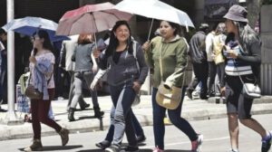 Calor extremo en Bolivia con alerta del Senamhi