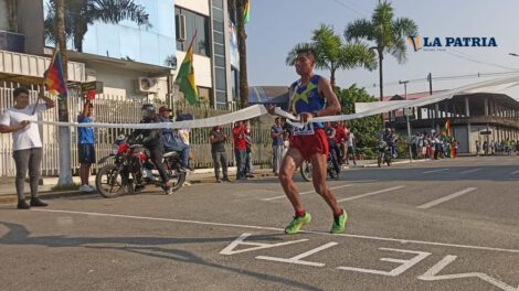 Daniel Toroya campeón en la prueba atlética