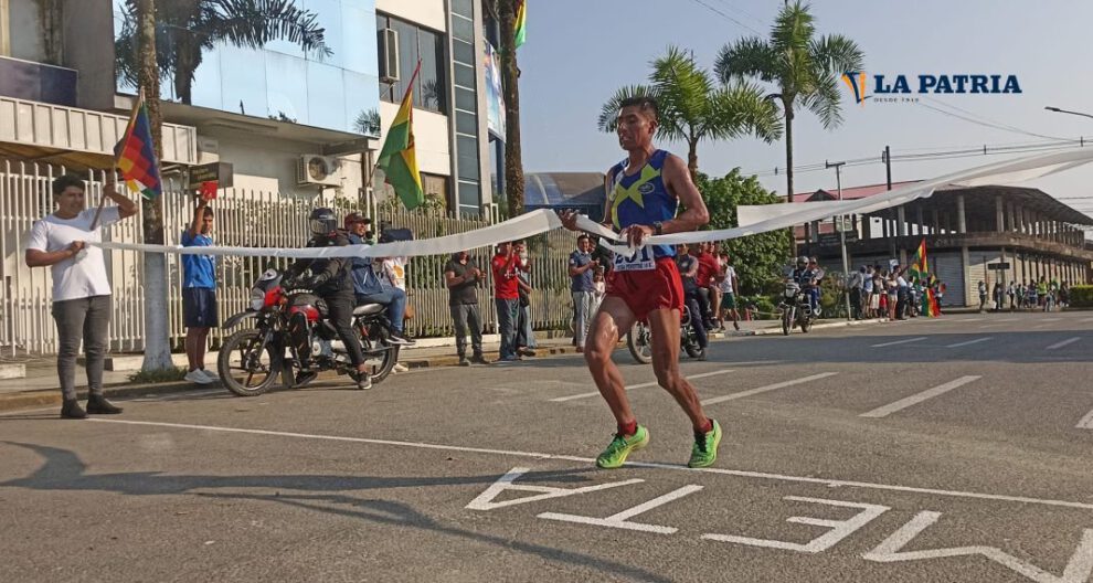 Daniel Toroya campeón en la prueba atlética