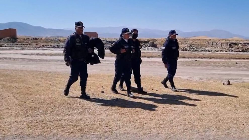 Intervención de la Guardia Municipal en el Festival del Tinku ilegal
