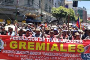 Crisis económica en Bolivia: Gremialistas realizarán bloqueos nacionales en septiembre