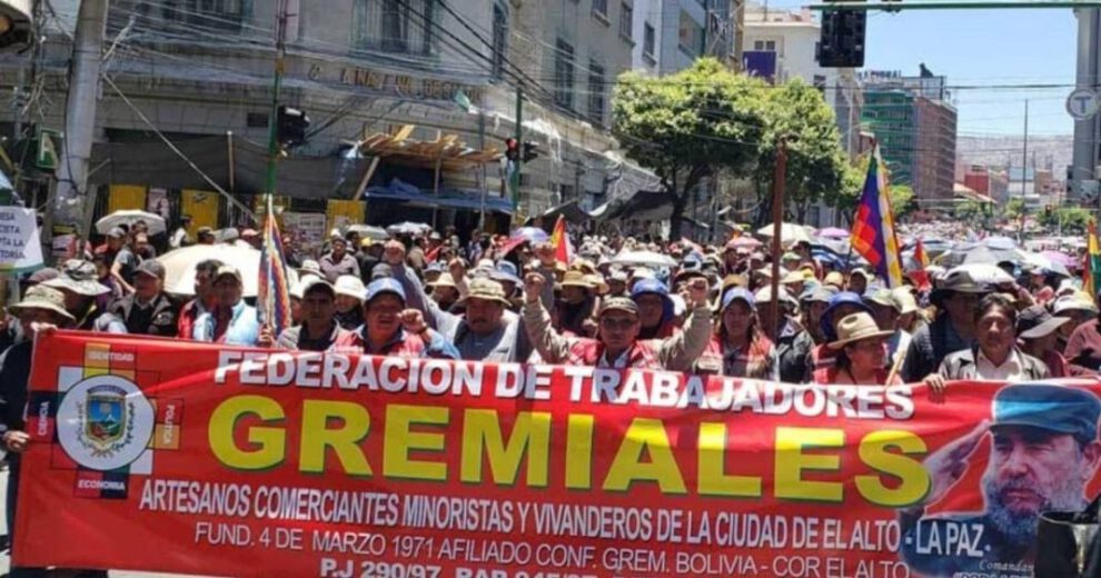 Crisis económica en Bolivia: Gremialistas realizarán bloqueos nacionales en septiembre