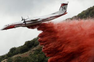 Emergencia por incendios en Francia y España