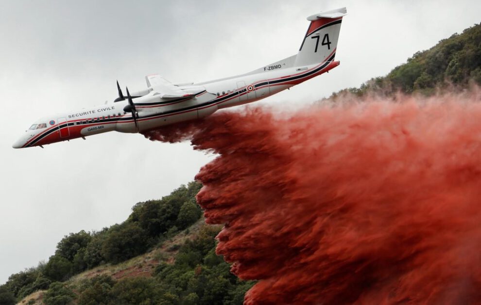 Emergencia por incendios en Francia y España