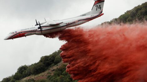 Emergencia por incendios en Francia y España