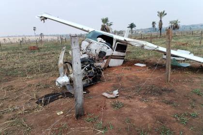 Accidente de avioneta en San Javier