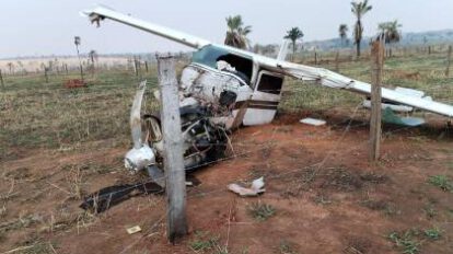 Accidente de avioneta en San Javier
