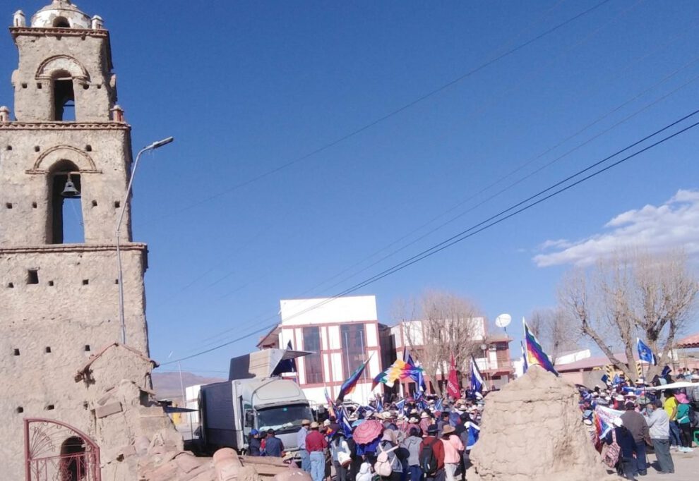 Agresiones en Soracachi relacionadas con Evo Morales