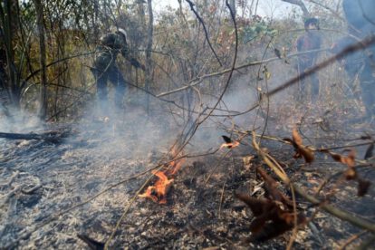 focos de calor en Pando