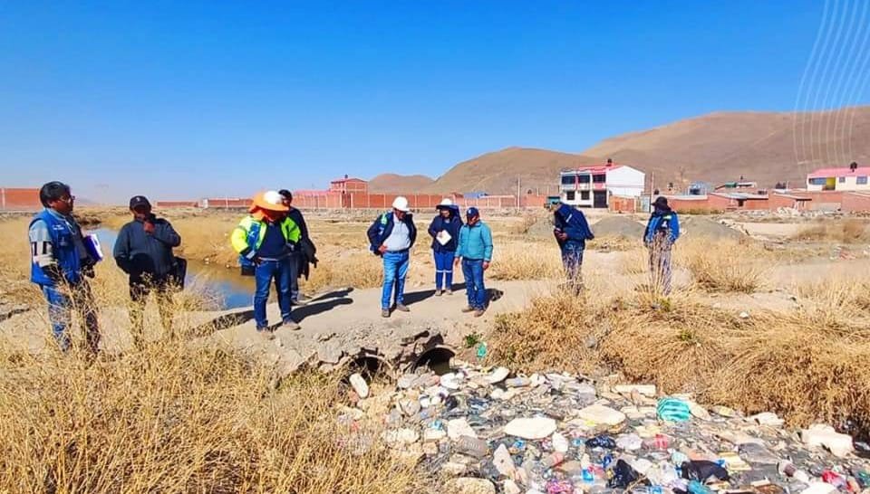 Conexiones clandestinas alcantarillado Oruro