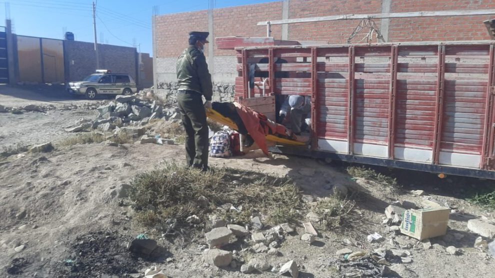 Cuerpo de mujer encontrado en Oruro