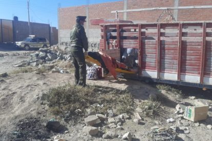 Cuerpo de mujer encontrado en Oruro
