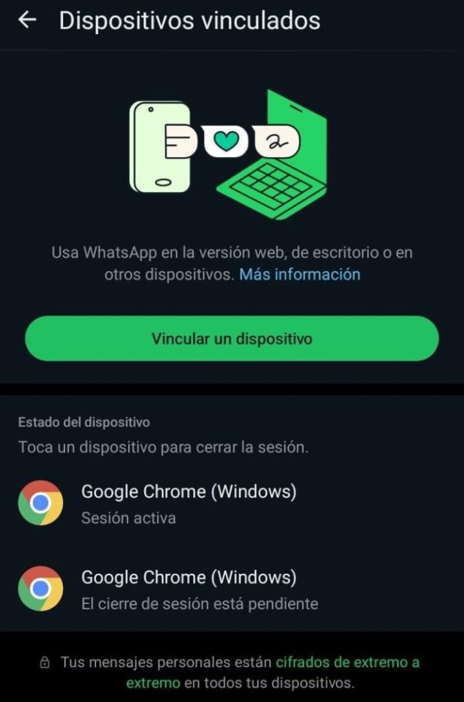Protección de la cuenta en WhatsApp