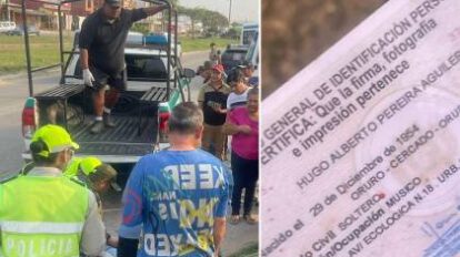 Adulto mayor fallece en Santa Cruz mientras intentaba subir a un micro