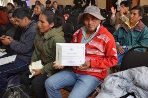 Productores agroecológicos reciben certificación en sistemas participativos de garantía