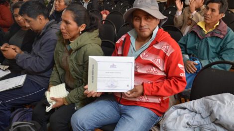 Productores agroecológicos reciben certificación en sistemas participativos de garantía