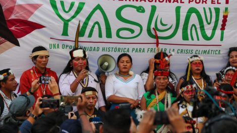 Justicia ambiental en Ecuador por parte de indígenas waorani