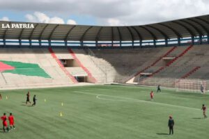 Butacas desechables estadio El Alto