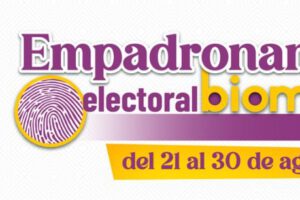 Empadronamiento elecciones judiciales en Bolivia