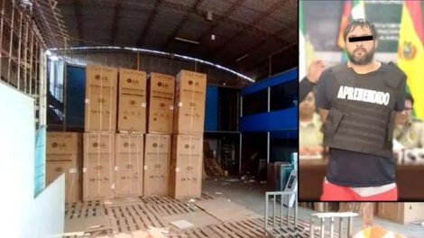 Robo de electrodomésticos en Santa Cruz