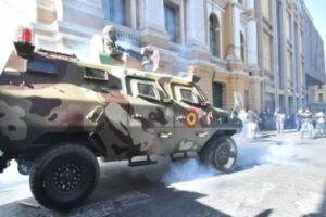 Caso toma militar y juicio abreviado