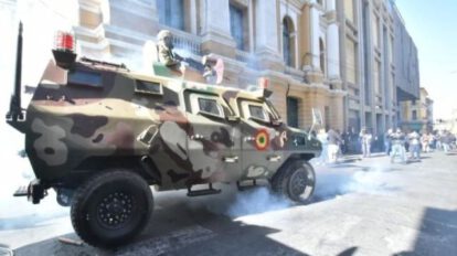 Caso toma militar y juicio abreviado de los acusados