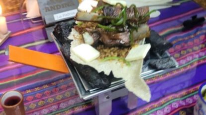 K`oa comestible inspirado en la Pachamama