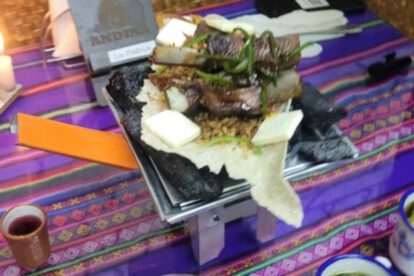 K`oa comestible inspirado en la Pachamama