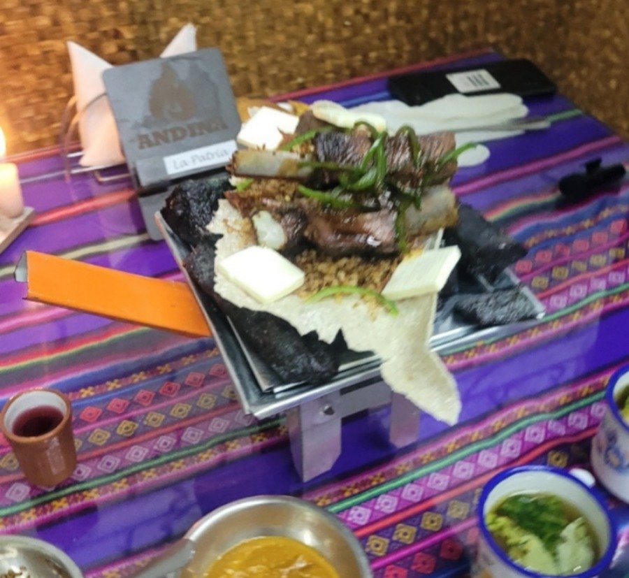 K`oa comestible inspirado en la Pachamama