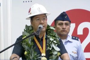 referéndum sobre subvención de carburantes defendido por Luis Arce