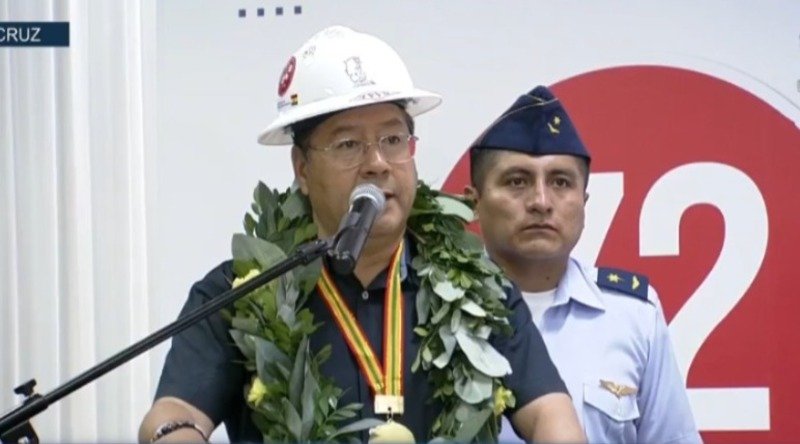 referéndum sobre subvención de carburantes defendido por Luis Arce