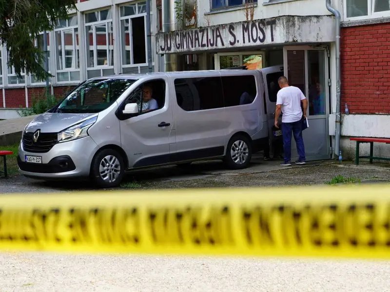 Tiroteo en instituto de Bosnia