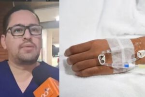 Hombre atacado por lagarto mientras pescaba en río Piraí