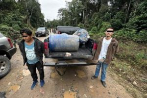 Detención de Alcides Cantero en operativo antinarcótico en Villa Tunari