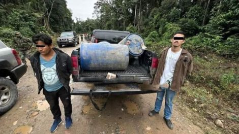 Detención de Alcides Cantero en operativo antinarcótico en Villa Tunari